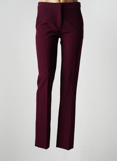 Pantalon chino violet ABSOLU pour femme