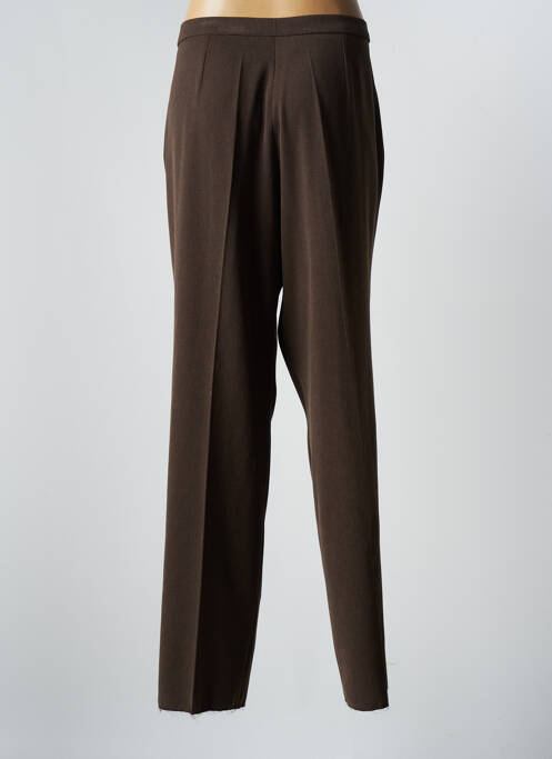 Pantalon droit marron CHRISTIAN MICHEL pour femme