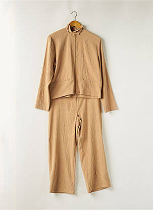 Ensemble pantalon poches beige LUCCHINI femme