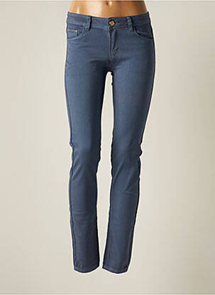 Pantalon slim skinny taille normale bleu R.DISPLAY femme