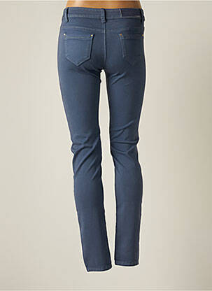 Pantalon slim stretch taille normale bleu R.DISPLAY femme