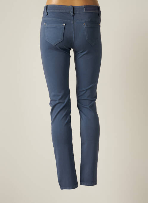 Pantalon slim bleu R.DISPLAY pour femme