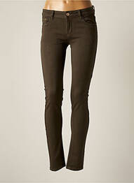 Pantalon slim skinny taille normale vert R.DISPLAY femme