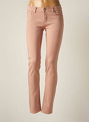 Pantalon slim skinny taille normale rose R.DISPLAY femme