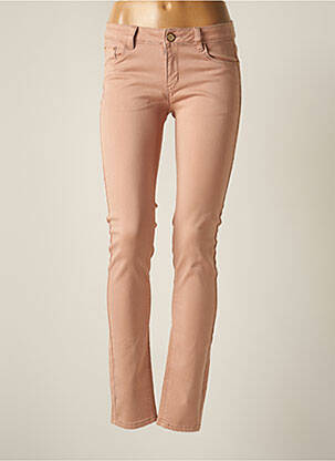 Pantalon slim skinny taille normale rose R.DISPLAY femme