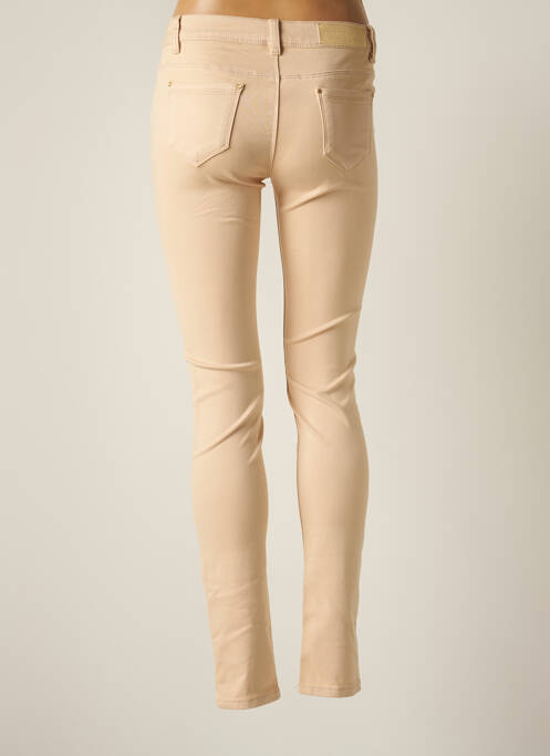 Pantalon slim beige R.DISPLAY pour femme
