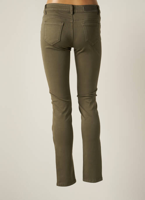 Pantalon slim vert R.DISPLAY pour femme