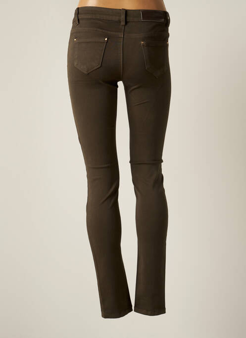 Pantalon slim vert R.DISPLAY pour femme