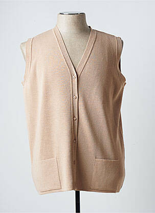 Gilet sans manche poches marron TELMAIL homme