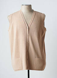 Gilet sans manche poches marron TELMAIL homme