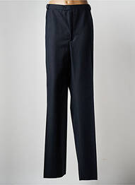 Pantalon droit tissage chiné taille normale bleu PIERRE D'ARLANC homme