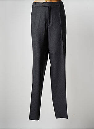 Pantalon droit tissage chiné taille normale gris HAROLD homme