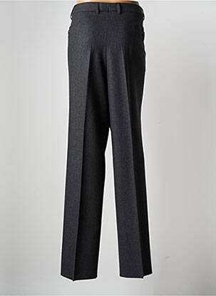 Pantalon droit tissage chiné taille normale gris HAROLD homme
