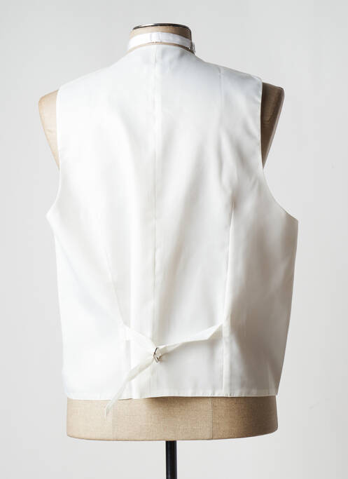 Gilet sans manche blanc BARBERINI pour homme