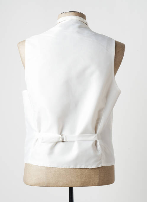 Gilet sans manche blanc GUY LAURENT pour homme