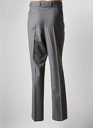 Pantalon droit tissage chiné taille normale gris HAROLD homme