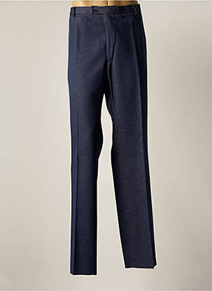 Pantalon slim finition ourlet à terminer taille normale bleu PIERRE D'ARLANC homme