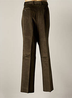 Pantalon droit taille normale taille normale vert COSSERAT homme