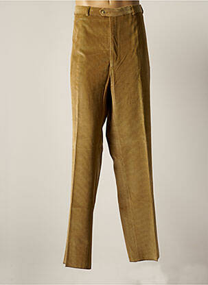 Pantalon droit taille normale taille normale beige COSSERAT homme