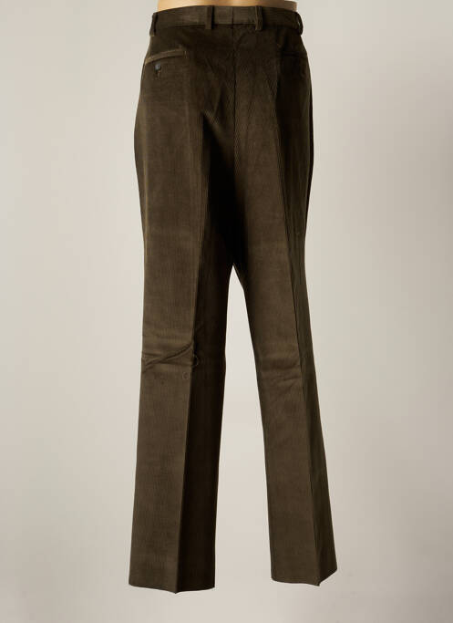 Pantalon droit vert COSSERAT pour homme