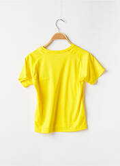T-shirt jaune PUMA pour garçon seconde vue