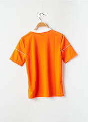 T-shirt orange ADIDAS pour garçon seconde vue