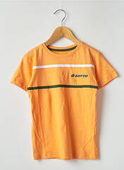 T-shirt orange LOTTO pour garçon seconde vue