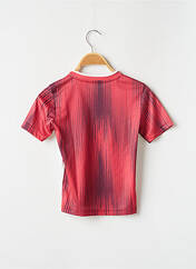 T-shirt rouge ADIDAS pour garçon seconde vue