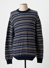 Pull stretch manches longues bleu GARCIA homme