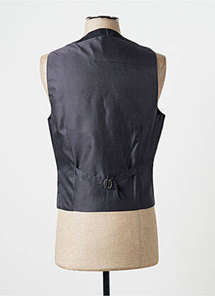 Gilet sans manche bi-matiére bleu DEVRED homme
