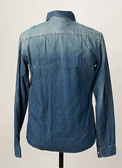 Chemise manches longues bleu EMPORIO ARMANI pour homme seconde vue