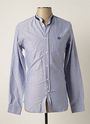 Chemise manches longues manches longues bleu KOOPLES X SPORT homme