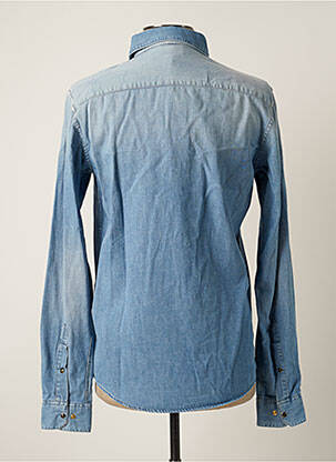 Chemise manches longues manches longues bleu EMPORIO ARMANI homme