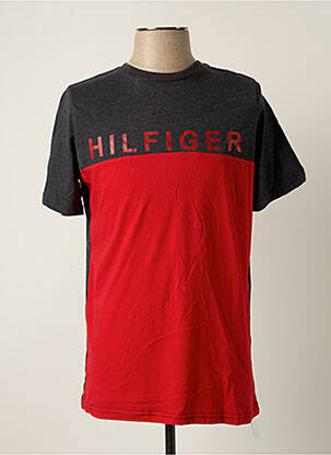 T-shirt gris TOMMY HILFIGER pour homme