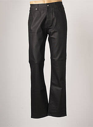 Pantalon droit taille normale taille normale noir AZZARO homme