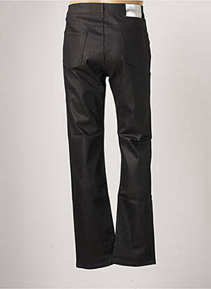 Pantalon droit taille normale taille normale noir AZZARO homme