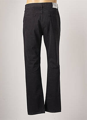 Jean coupe mom fermeture zippée sous rabat boutonné taille normale noir AZZARO homme