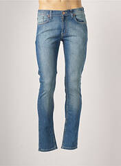 Jeans coupe slim bleu AZZARO pour homme seconde vue
