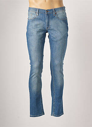 Jeans coupe slim bleu AZZARO pour homme