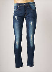 Jeans coupe slim bleu SIX VALVES pour homme seconde vue