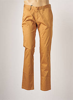 Pantalon chino marron AZZARO pour homme