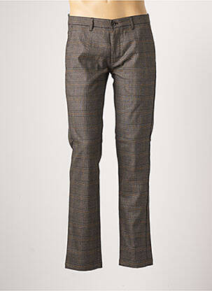 Pantalon slim stretch taille normale gris BENDORFF femme