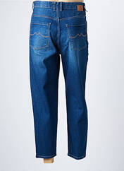 Jeans coupe droite bleu SIX VALVES pour homme seconde vue