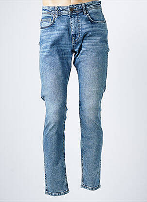Jeans skinny bleu SIX VALVES pour homme