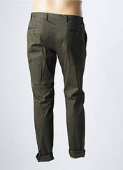 Pantalon chino vert AZZARO pour homme seconde vue