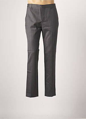Pantalon droit gris AZZARO pour homme