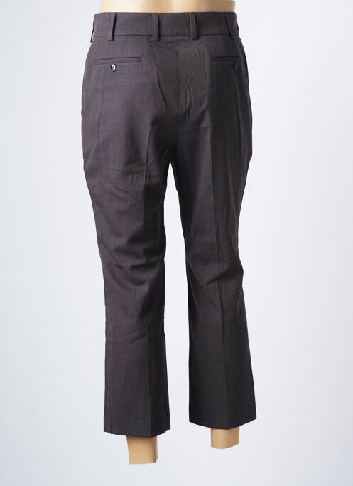 Pantalon 7/8 marron AZZARO pour homme
