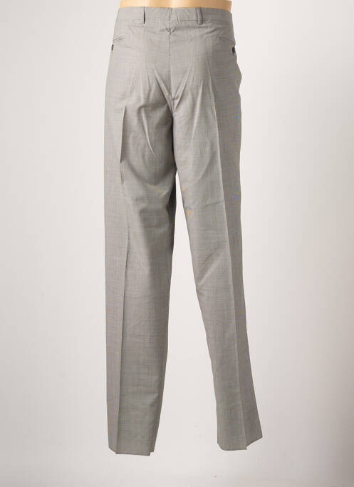 Pantalon droit gris AZZARO pour homme