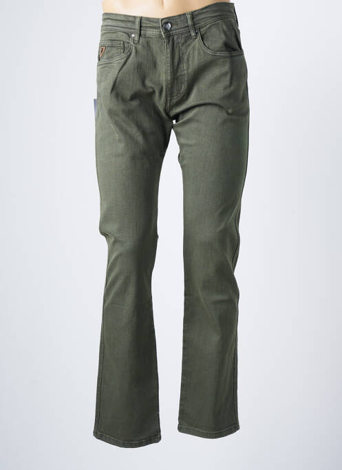 Pantalon droit vert LOIS pour homme