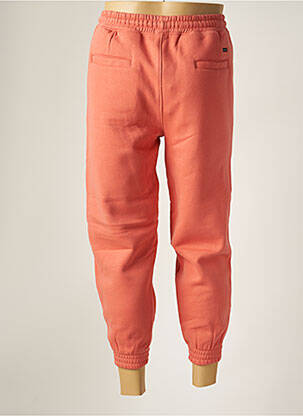 Jogging finition bords-côtes taille normale orange SIX VALVES homme